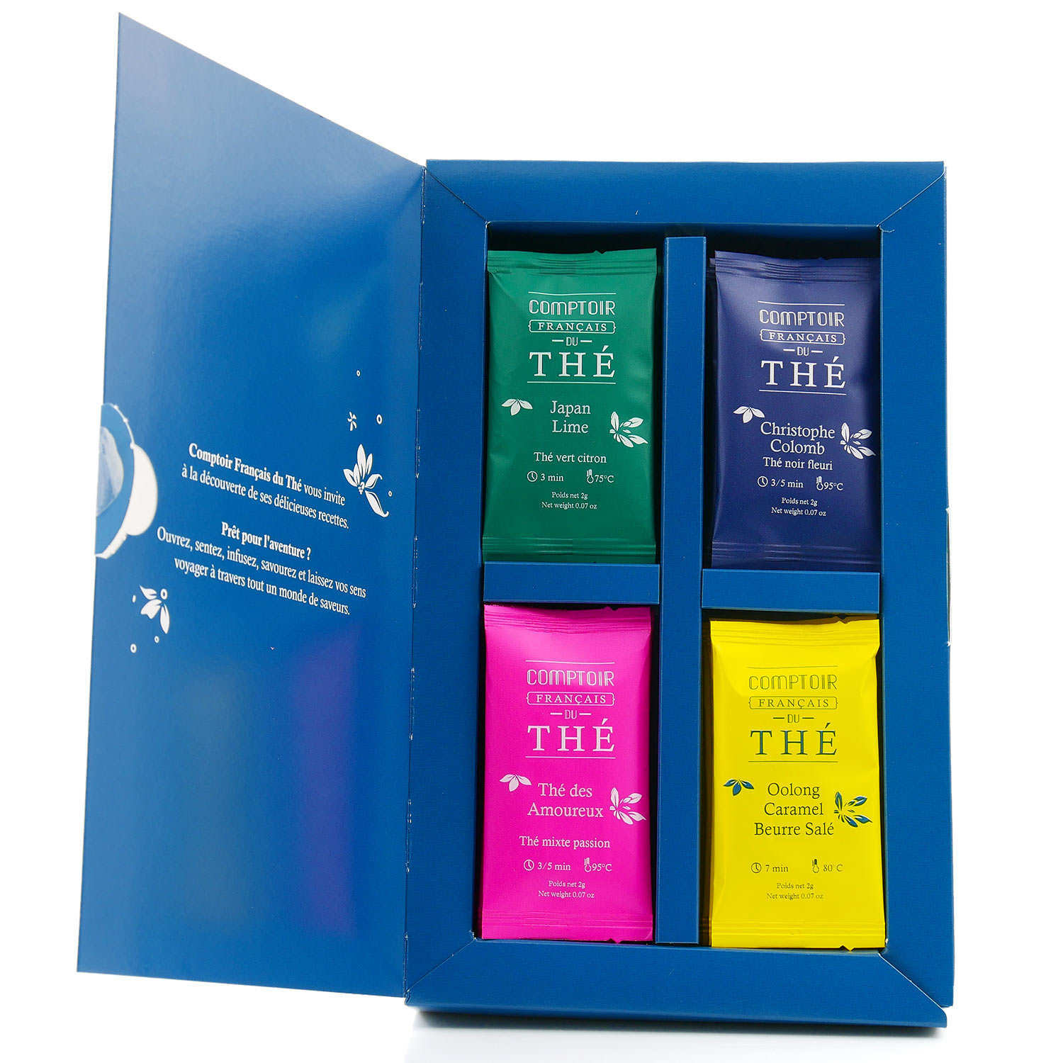coffret, thé, infusions