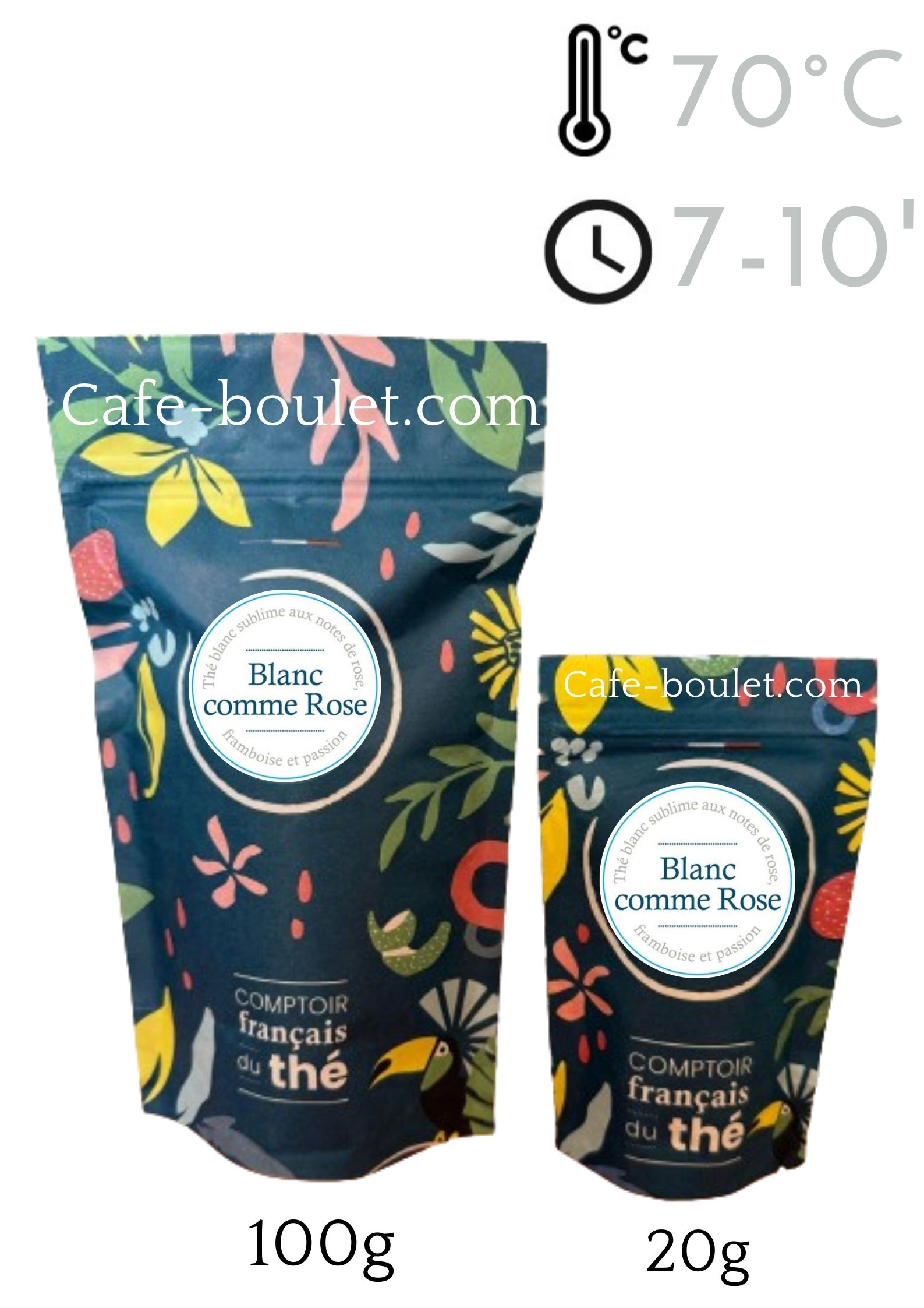 Thé Blanc comme rose – Image 4