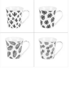 Coffret 4 mugs Costa Rica