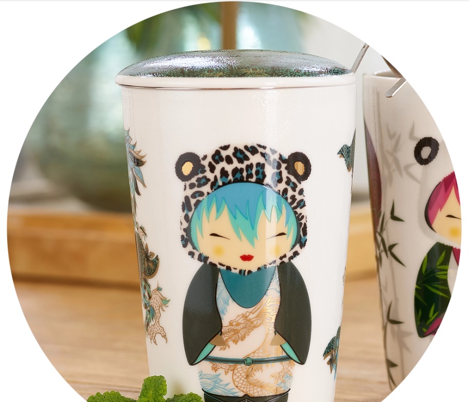 Tisanière en Porcelaine Teaeve Little Animals Leo