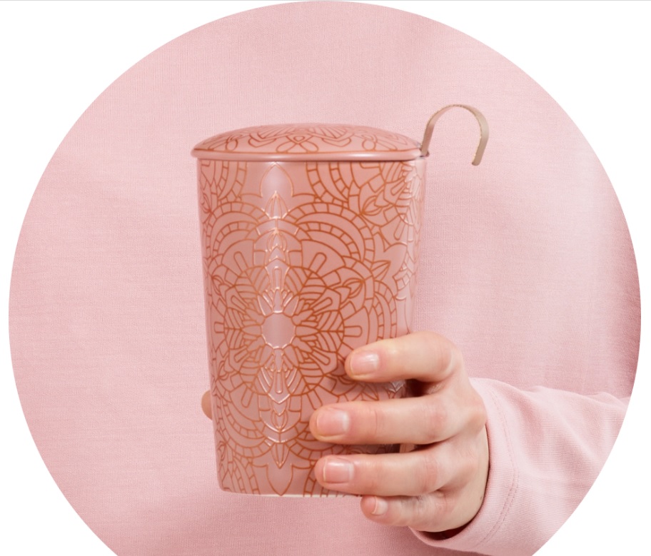 Tisanière en Porcelaine Teaeve Mandala Powder