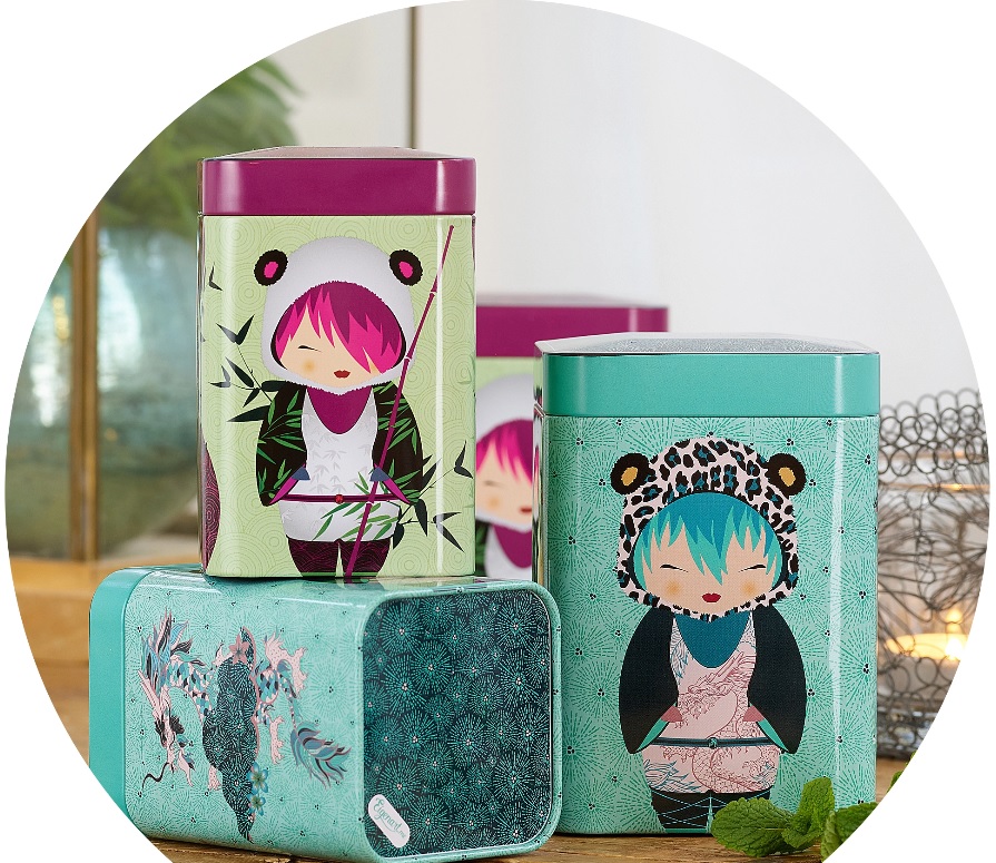 Boîte à thé Little Animals Leo 100g