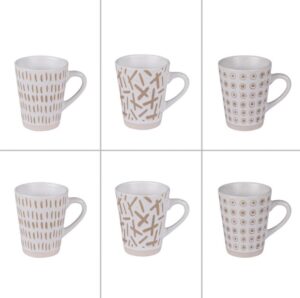 Coffret de 6 tasses Tara 10cl