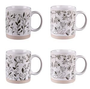Coffret 4 Mugs Bucolique 35cl