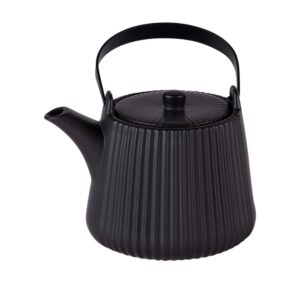 Théière Tiao 1L Noir avec filtre